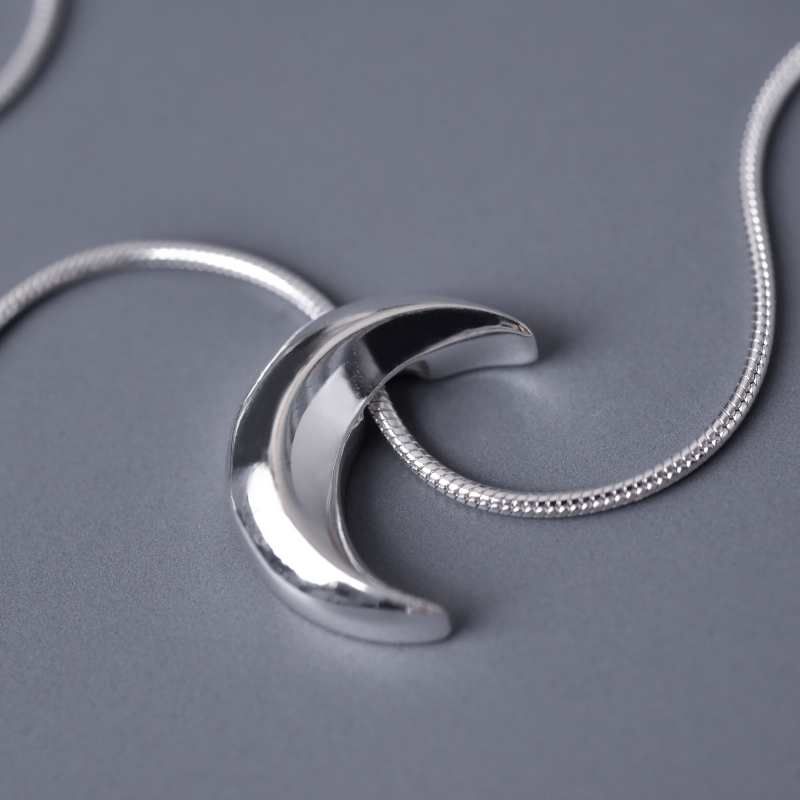  Dây Chuyền Bạc S925 Mặt Trăng Yinbe Silver 