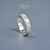  Nhẫn Bạc S925 Tinh Mạch Yinbe Silver 