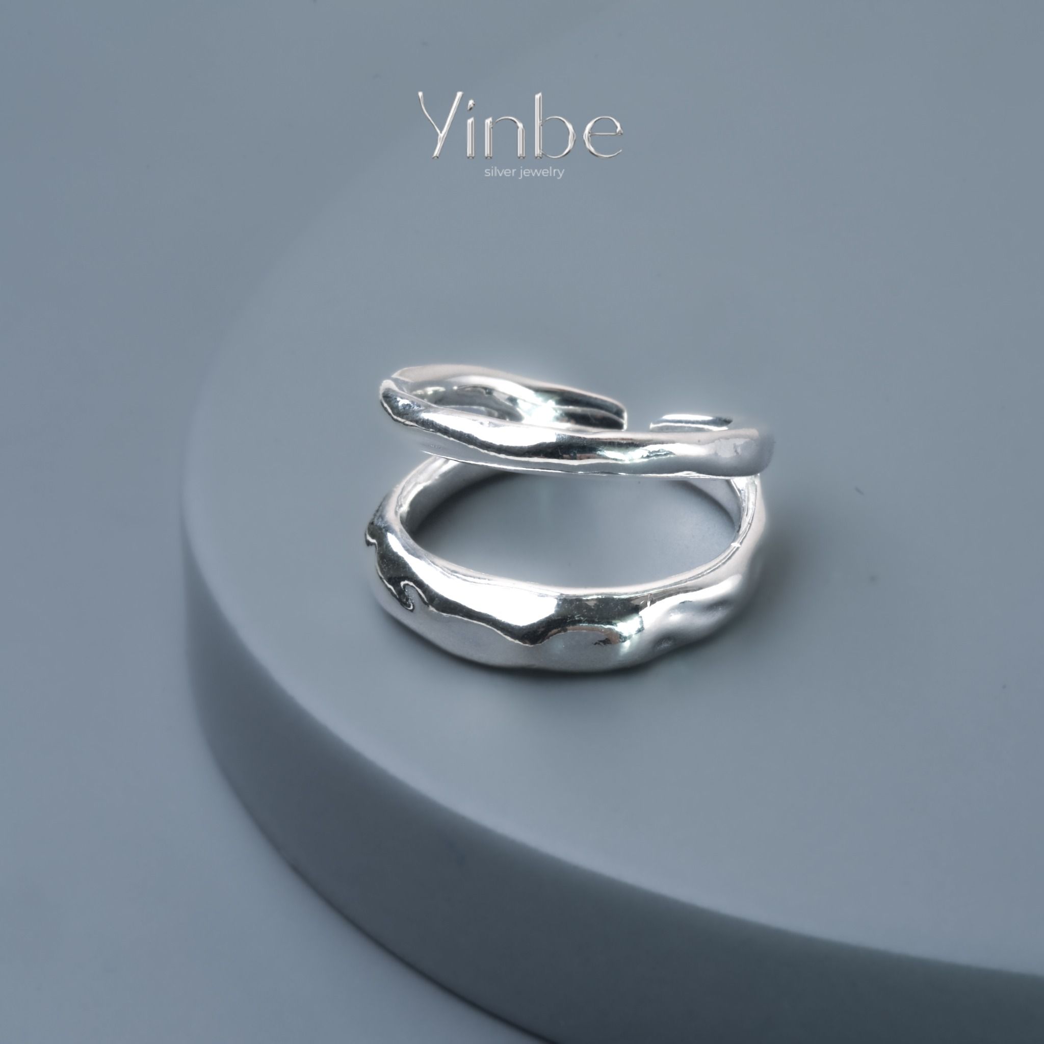  Nhẫn bạc S925 Dreamy Vein Yinbe Silver 