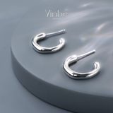  Khuyên Bạc S925 Caris Yinbe Silver 