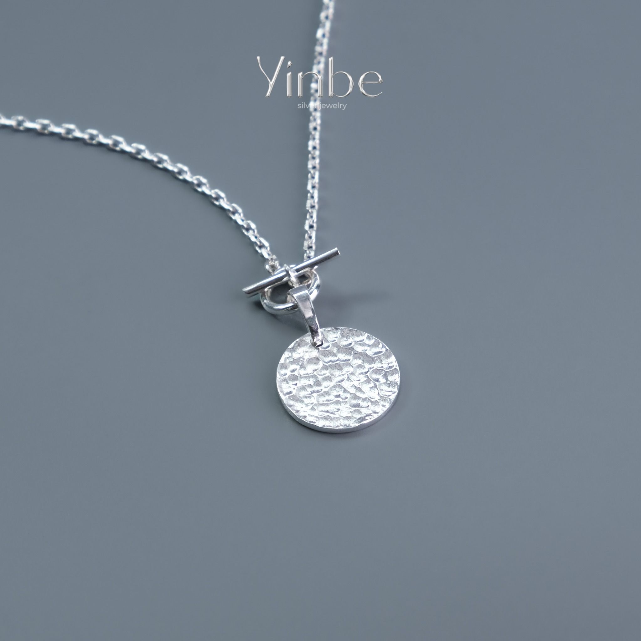  Combo Dây Chuyền Bạc Kim và Mặt Dây Nguyệt Ảnh Yinbe Silver 