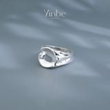  Nhẫn Bạc Cascade Yinbe Silver BGYR04 