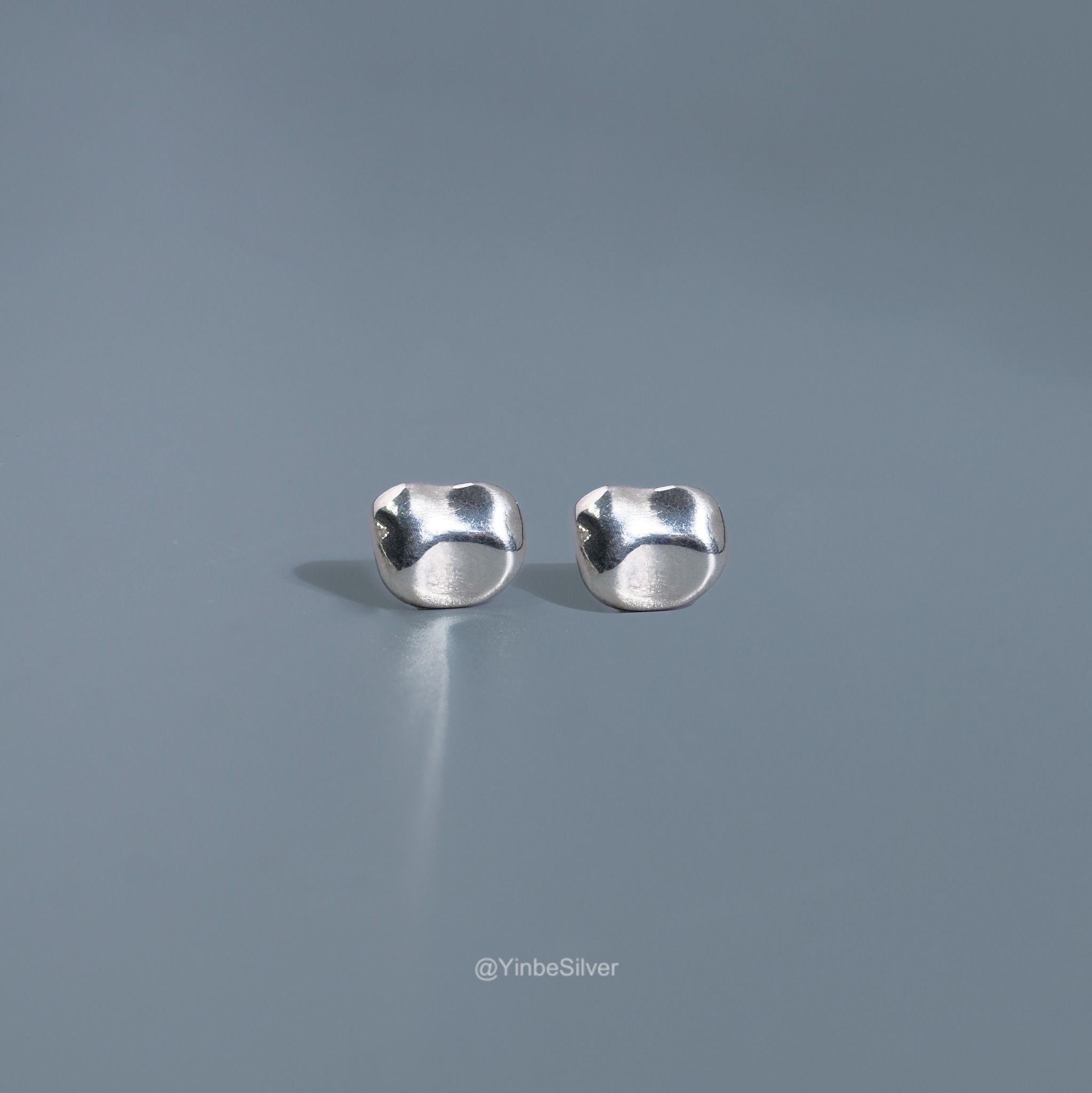  Khuyên Tai Bạc Nữ Smooth Yinbe Silver BGYE01 