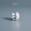 Nhẫn Bạc S925 Sandy Light Bản To Yinbe Silver