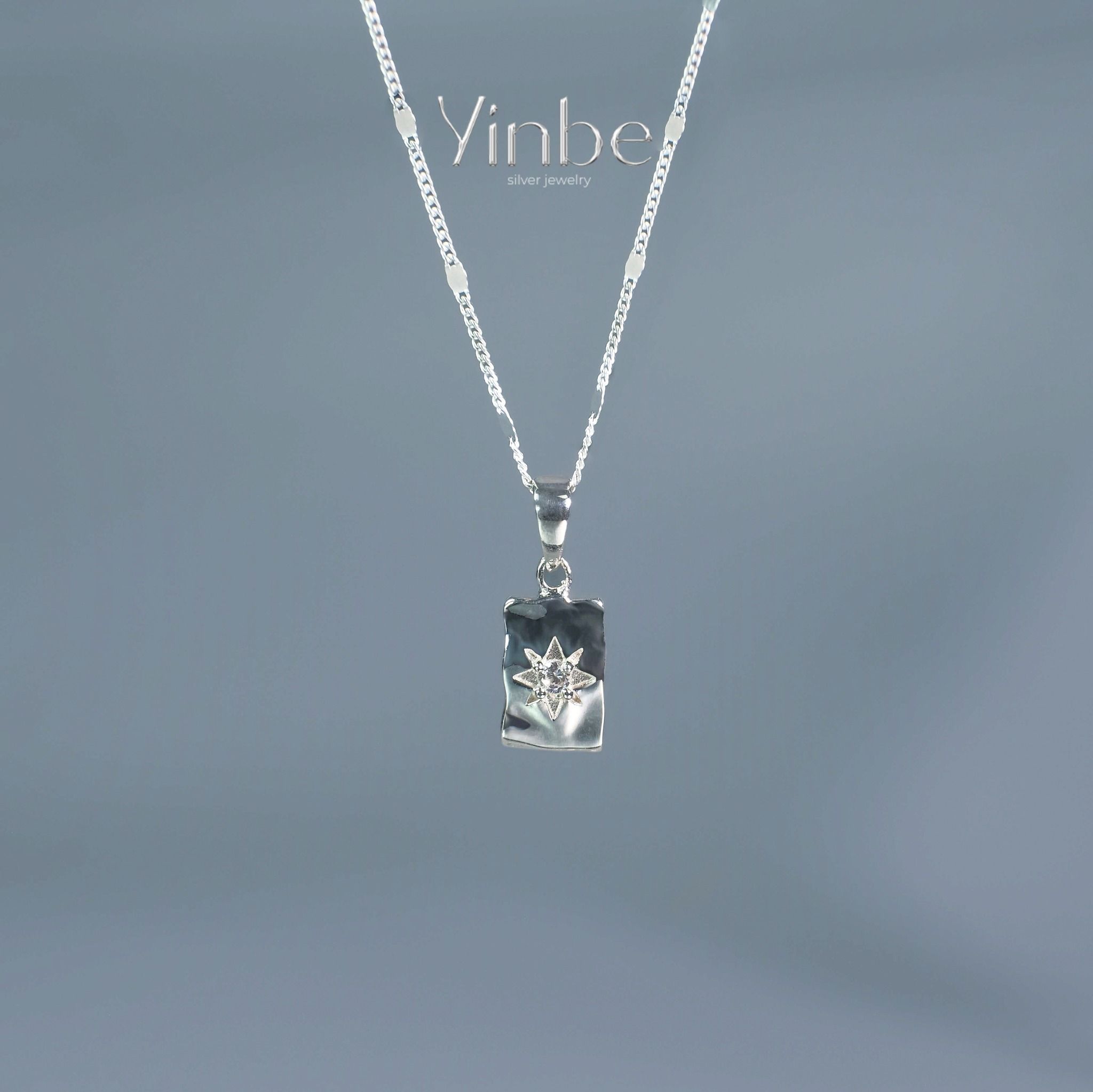  Dây Chuyền Bạc S925 Hoa Mặt Trời Yinbe Silver 