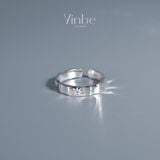  Nhẫn Bạc S925 Hoa Mặt Trời Bản Nữ Nhỏ Yinbe Silver 