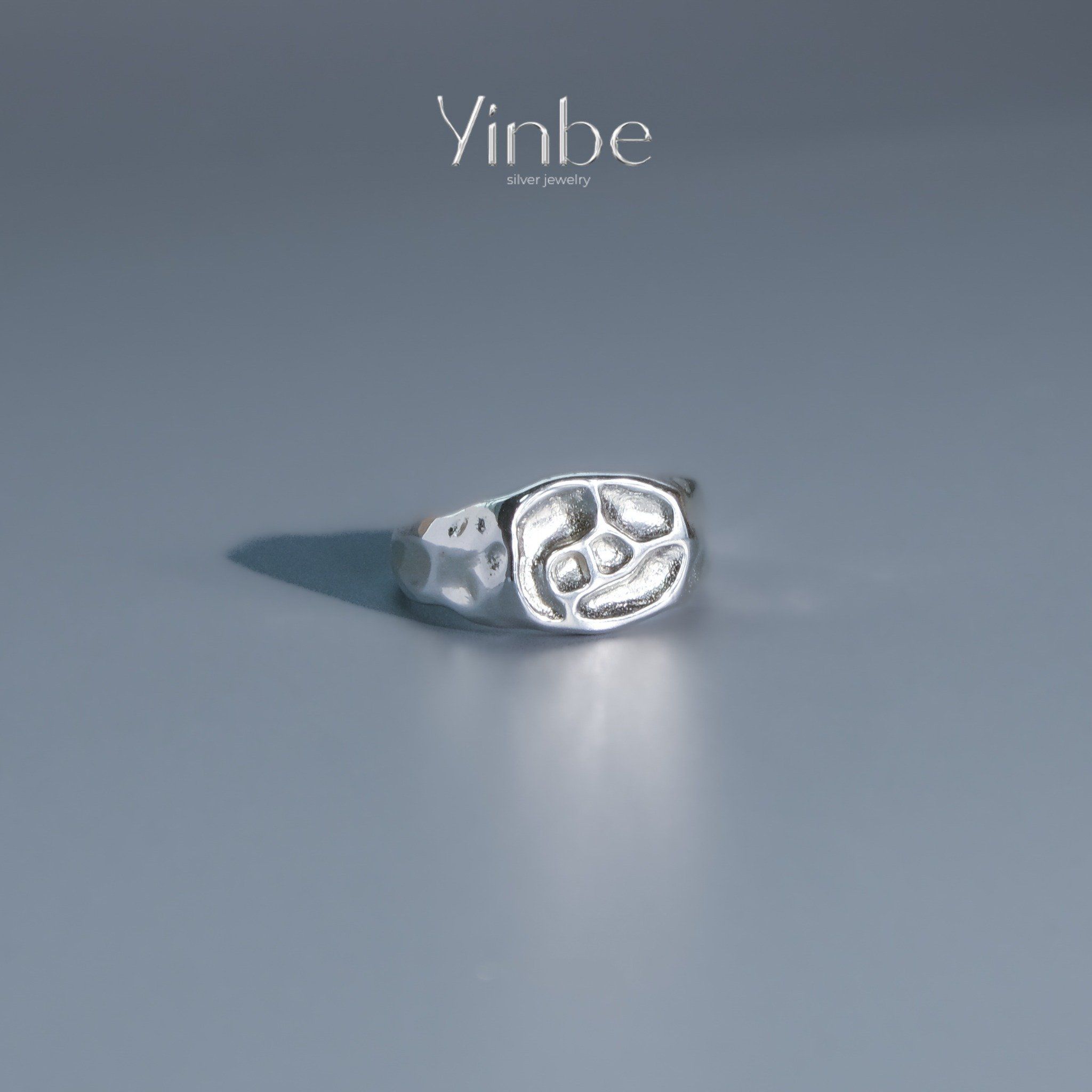  Nhẫn Bạc Ripple Signet Yinbe Silver 