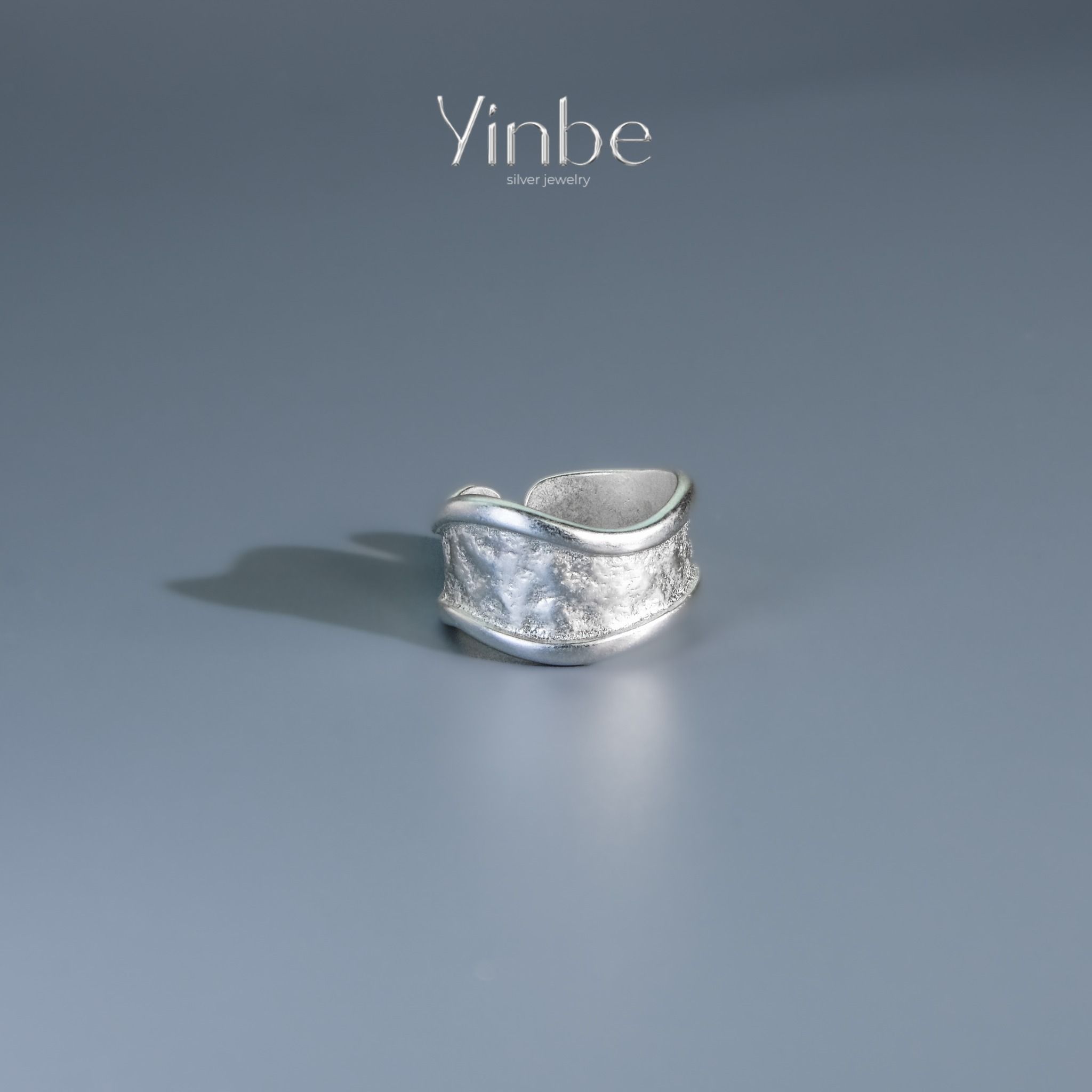  Nhẫn Bạc Glacier Yinbe Silver, Nhẫn Bạc Cá Tính 