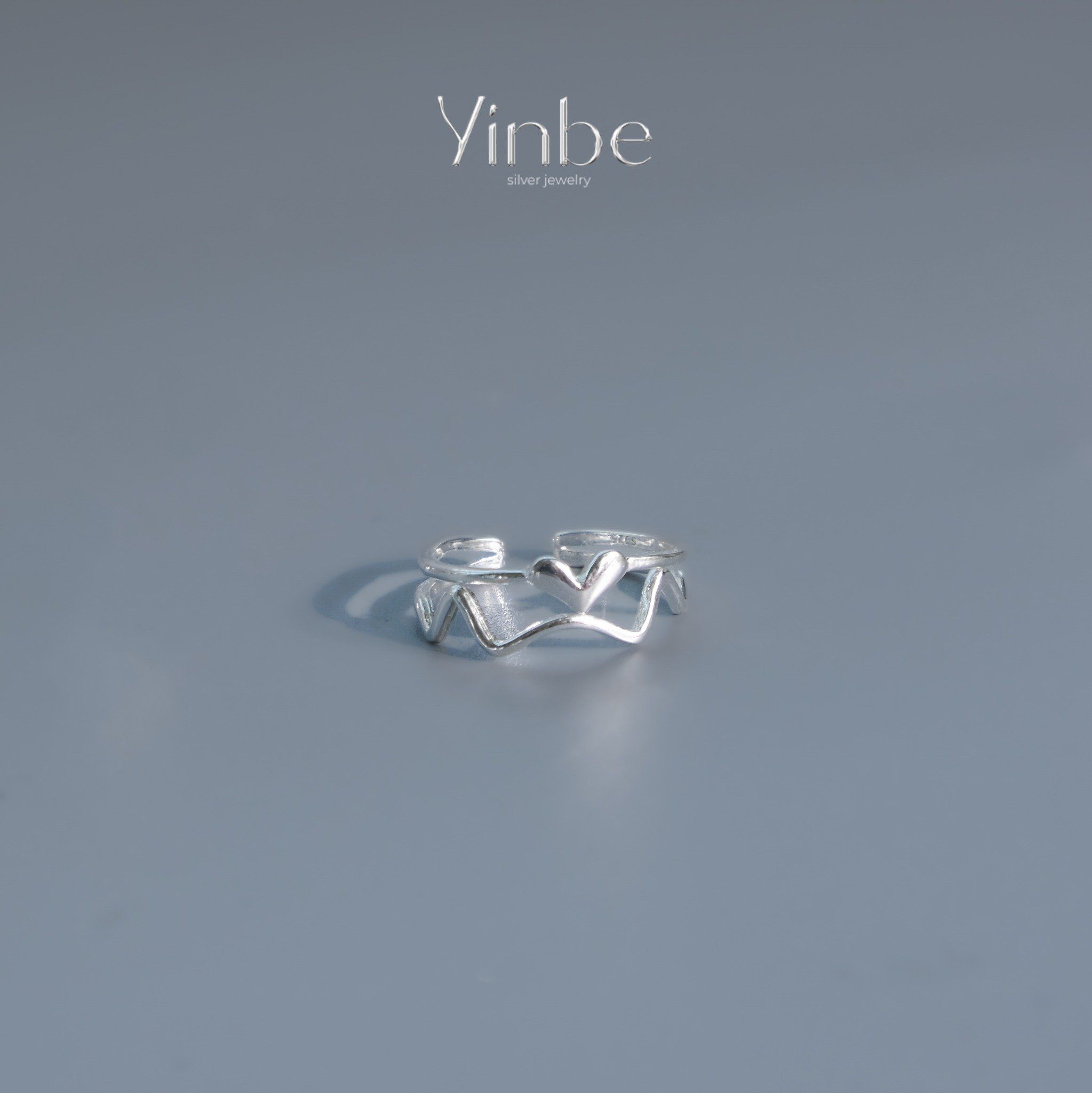  Nhẫn Bạc Nữ Heartique Yinbe Silver 