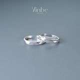  Nhẫn Bạc Đôi Bonnie Yinbe Silver 
