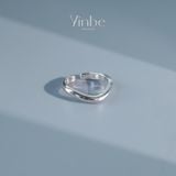  Nhẫn Bạc 925 Wave Yinbe Silver 