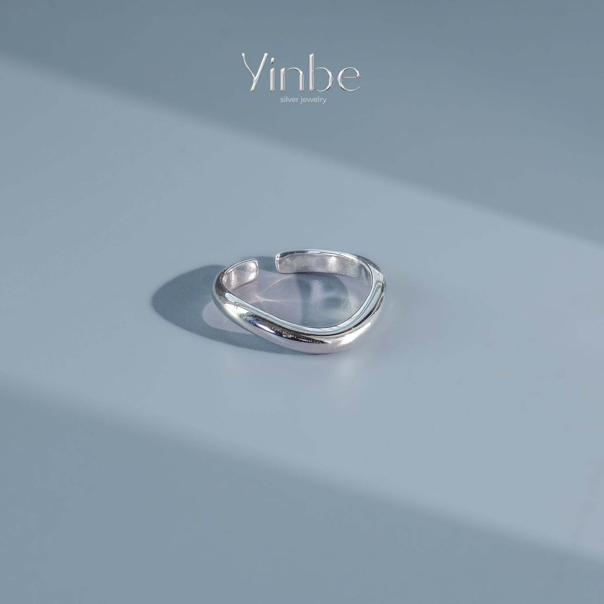  Nhẫn Bạc 925 Wave Yinbe Silver 