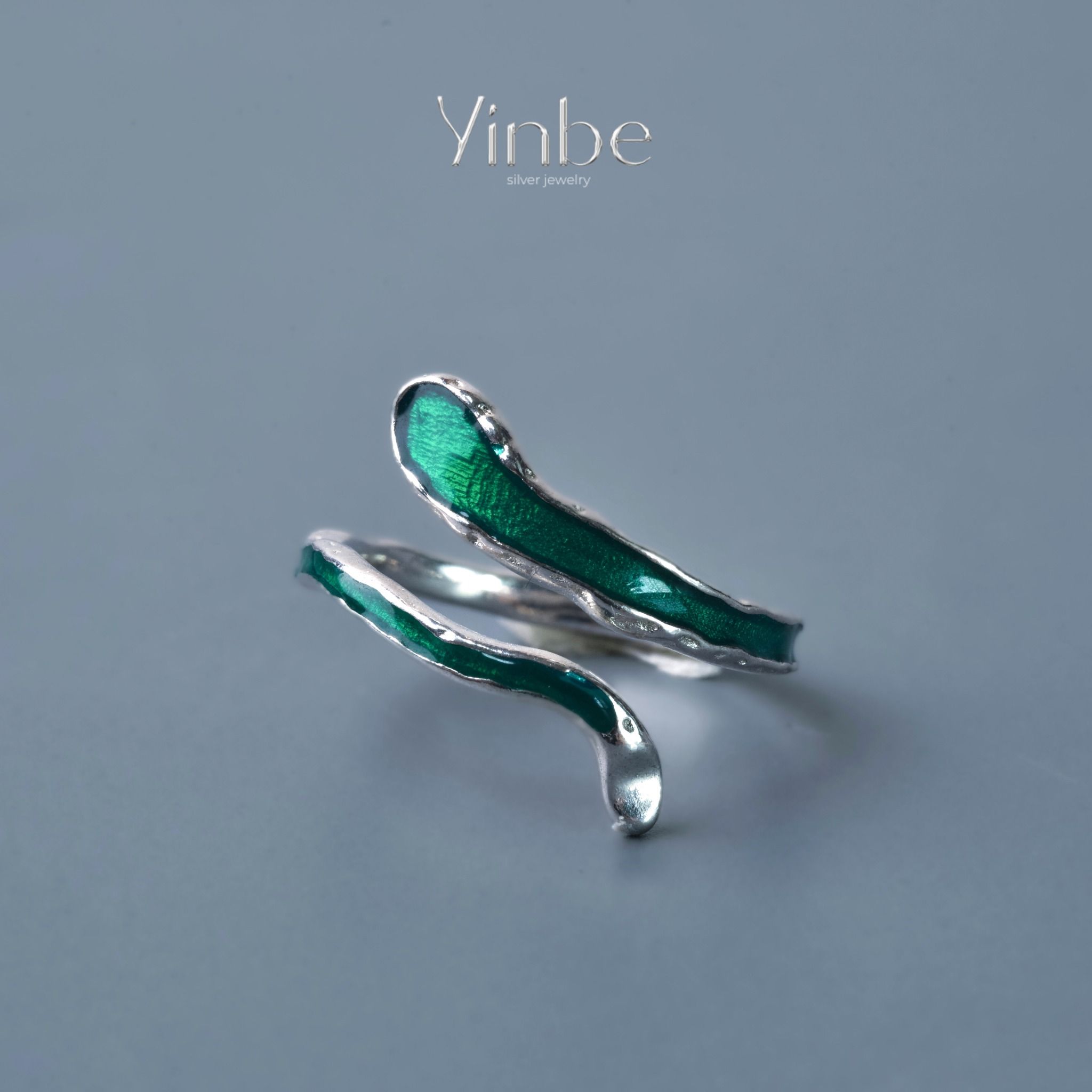  Nhẫn Bạc S925 Diệp Lục Yinbe Silver 
