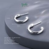  Khuyên Bạc S925 Caris Yinbe Silver 