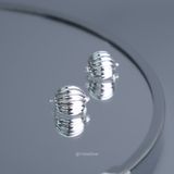  Khuyên Tai Bạc 950 Đèn Lồng Yinbe Silver 