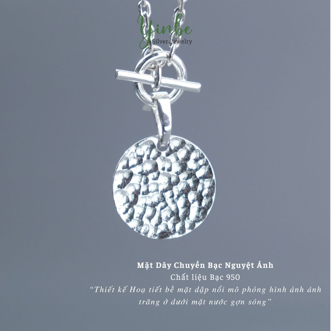  Mặt Dây Chuyền Bạc 950 Nguyệt Ảnh Yinbe Silver 