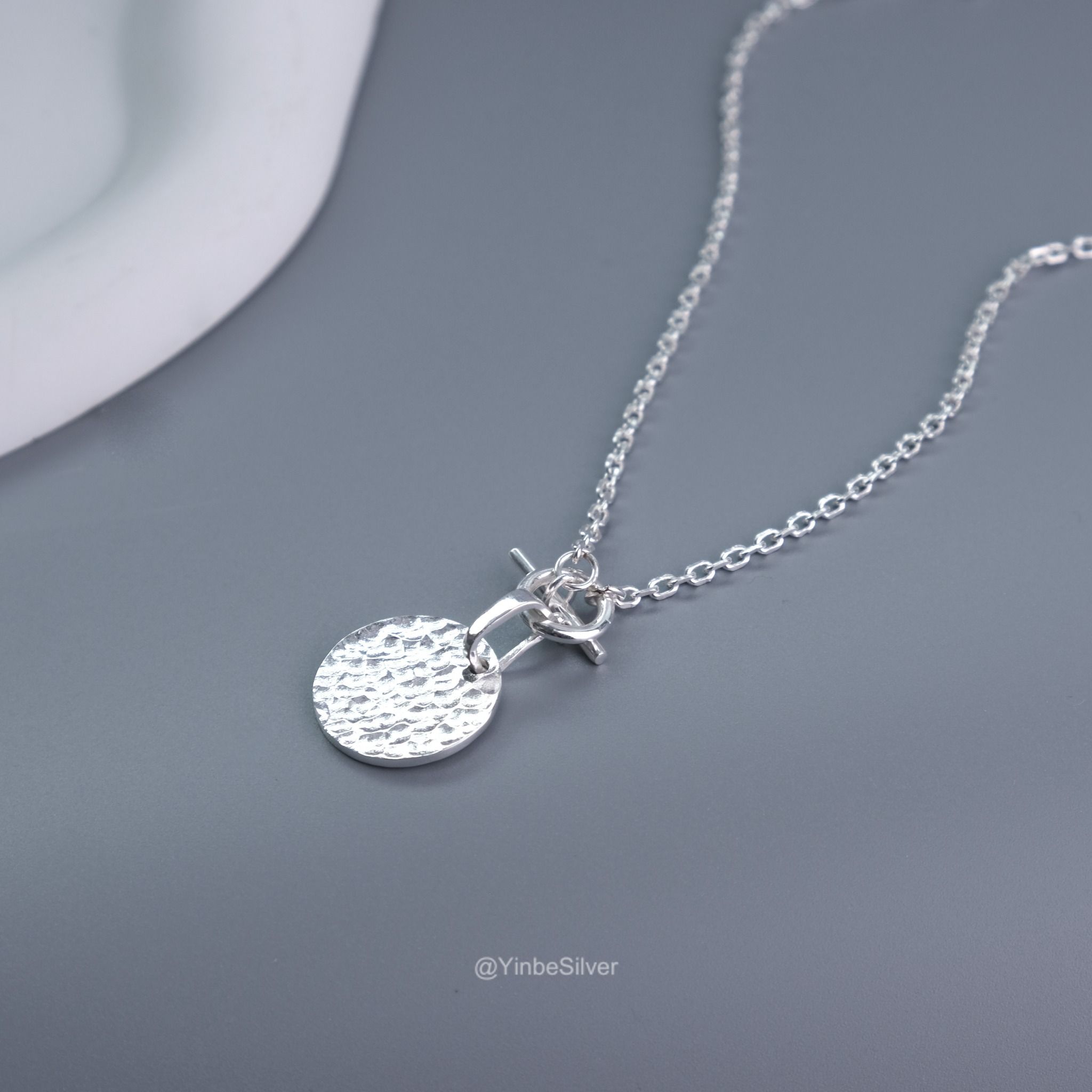  Mặt Dây Chuyền Bạc 950 Nguyệt Ảnh Yinbe Silver 