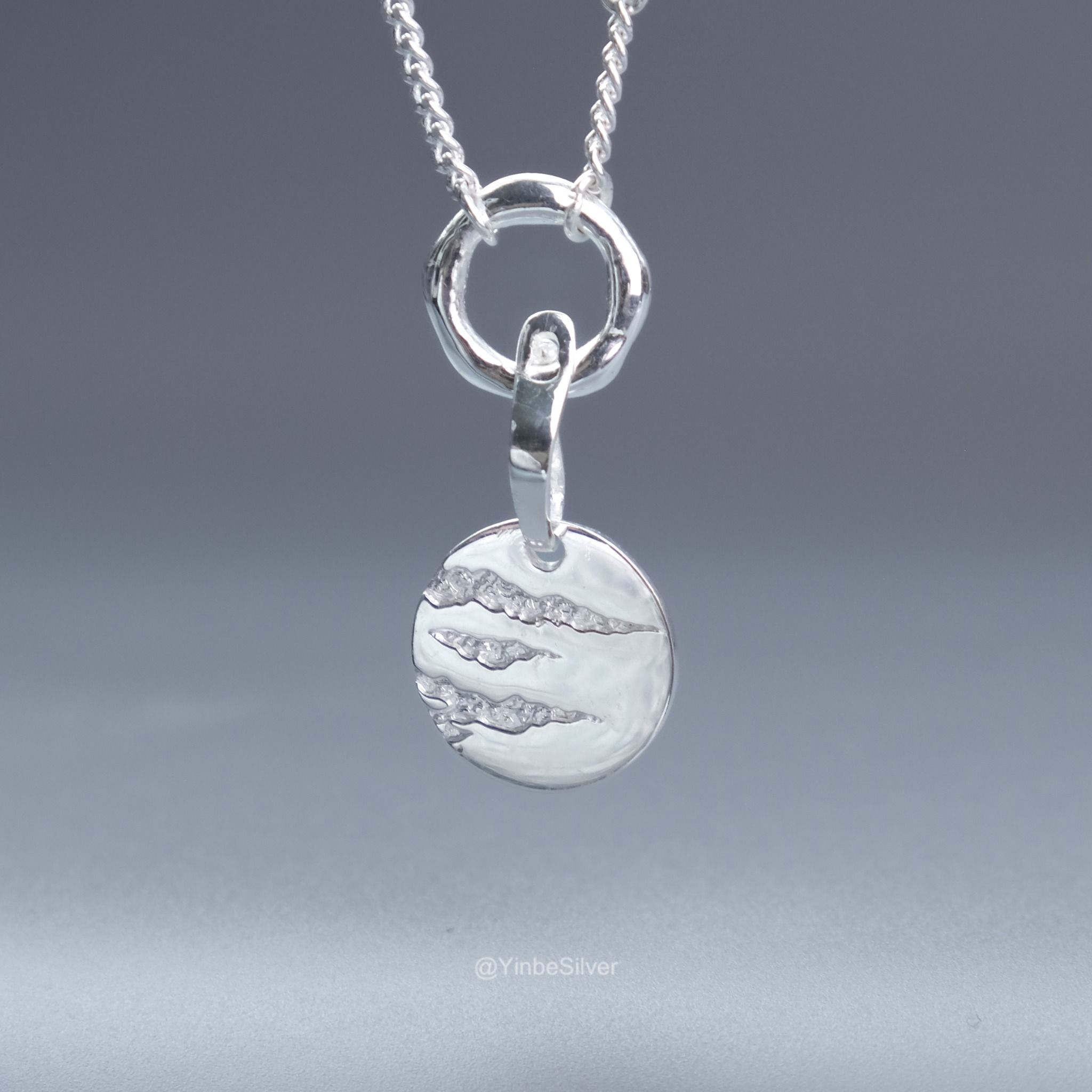  Mặt Dây Chuyền Bạc 950 Nguyệt Dạ Yinbe Silver 