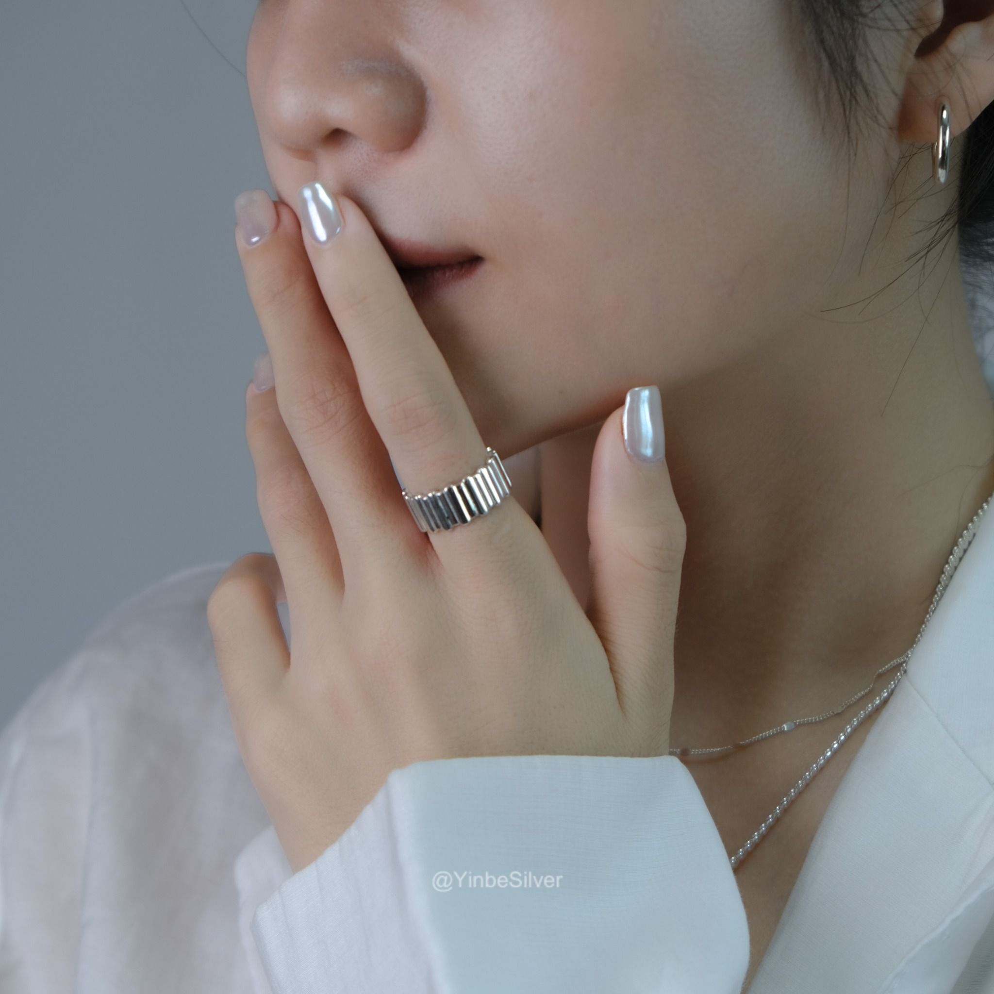  Nhẫn Bạc 925 Ciara Yinbe Silver 