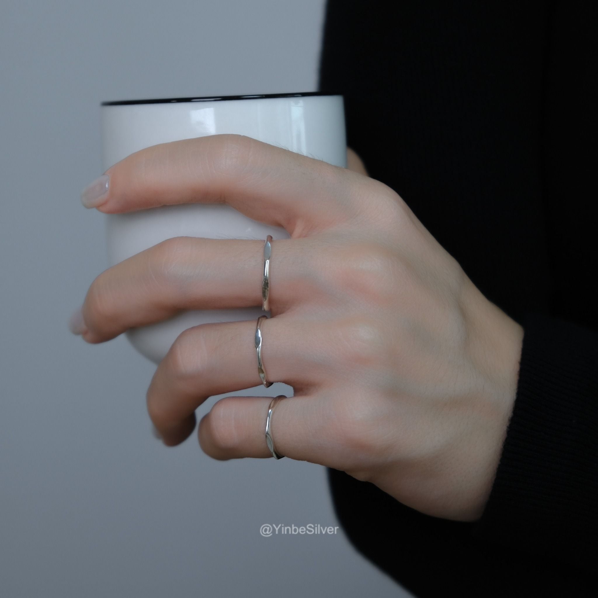  Nhẫn Bạc 925 Julie Yinbe Silver 