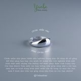  Nhẫn Bạc 925 Pebble Yinbe Silver 