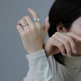  Nhẫn Bạc 925 Pebble Yinbe Silver 