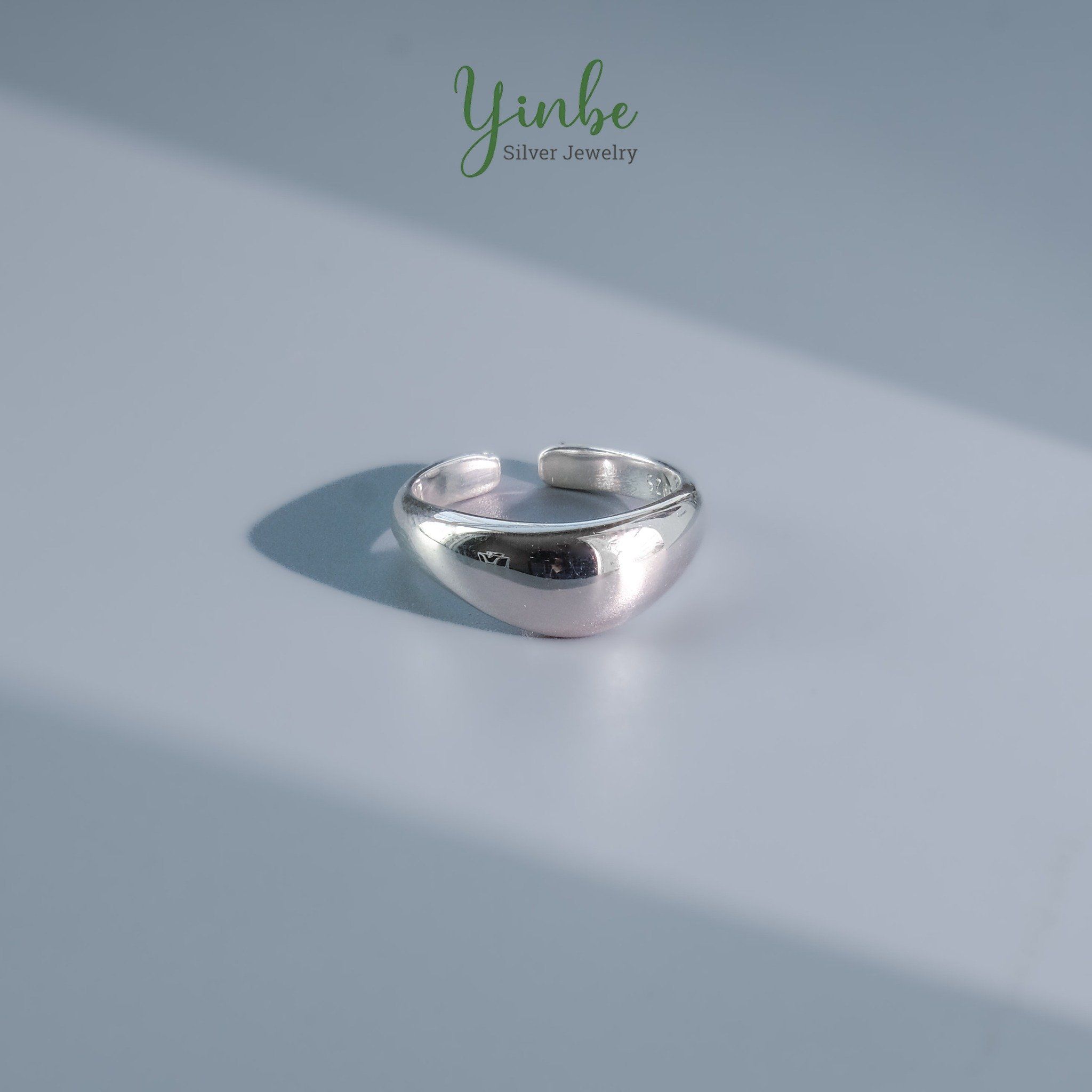  Nhẫn Bạc 925 Pebble Yinbe Silver 