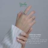  Nhẫn Bạc 925 Pebble Yinbe Silver 