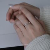  Nhẫn Bạc 925 Wave Yinbe Silver 