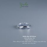  Nhẫn Bạc 925 Wave Yinbe Silver 