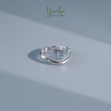  Nhẫn Bạc 925 Wave Yinbe Silver 