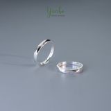  Nhẫn Bạc Đôi Bonnie Yinbe Silver 
