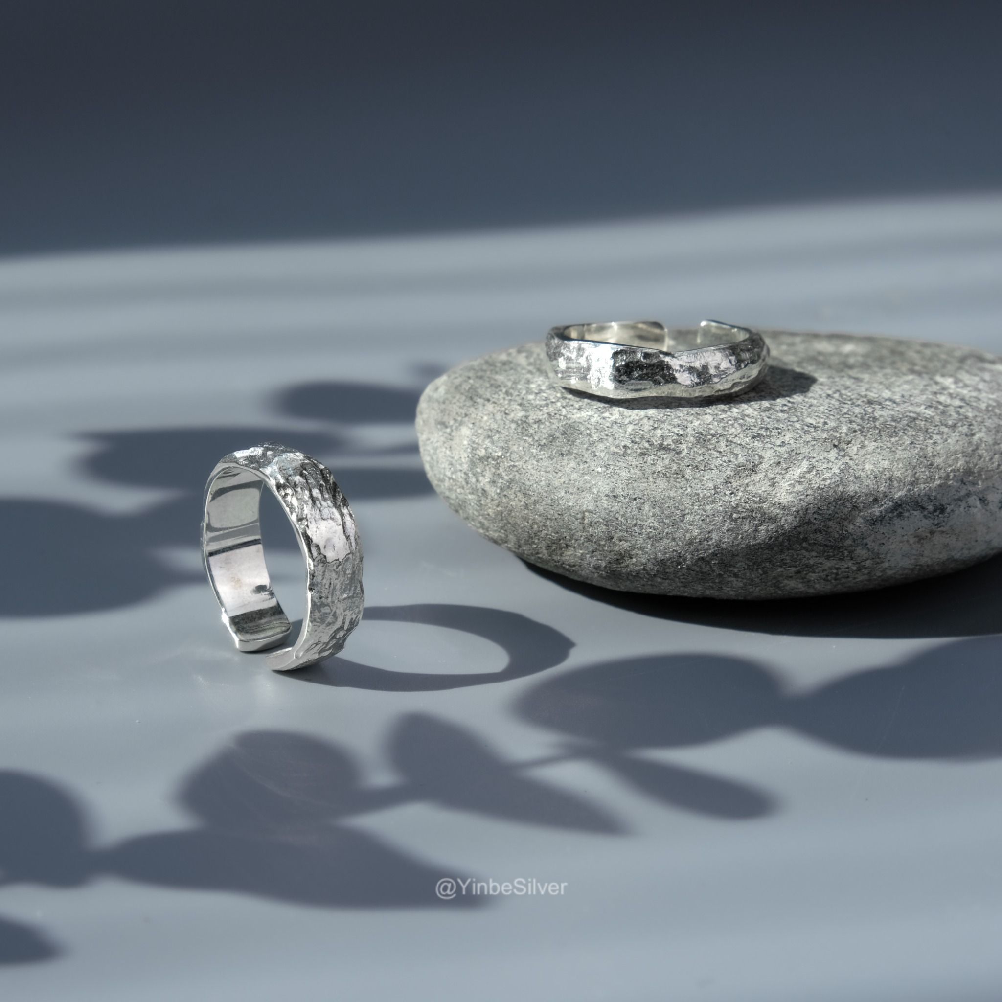  Nhẫn Bạc Đôi Eternity Yinbe Silver 