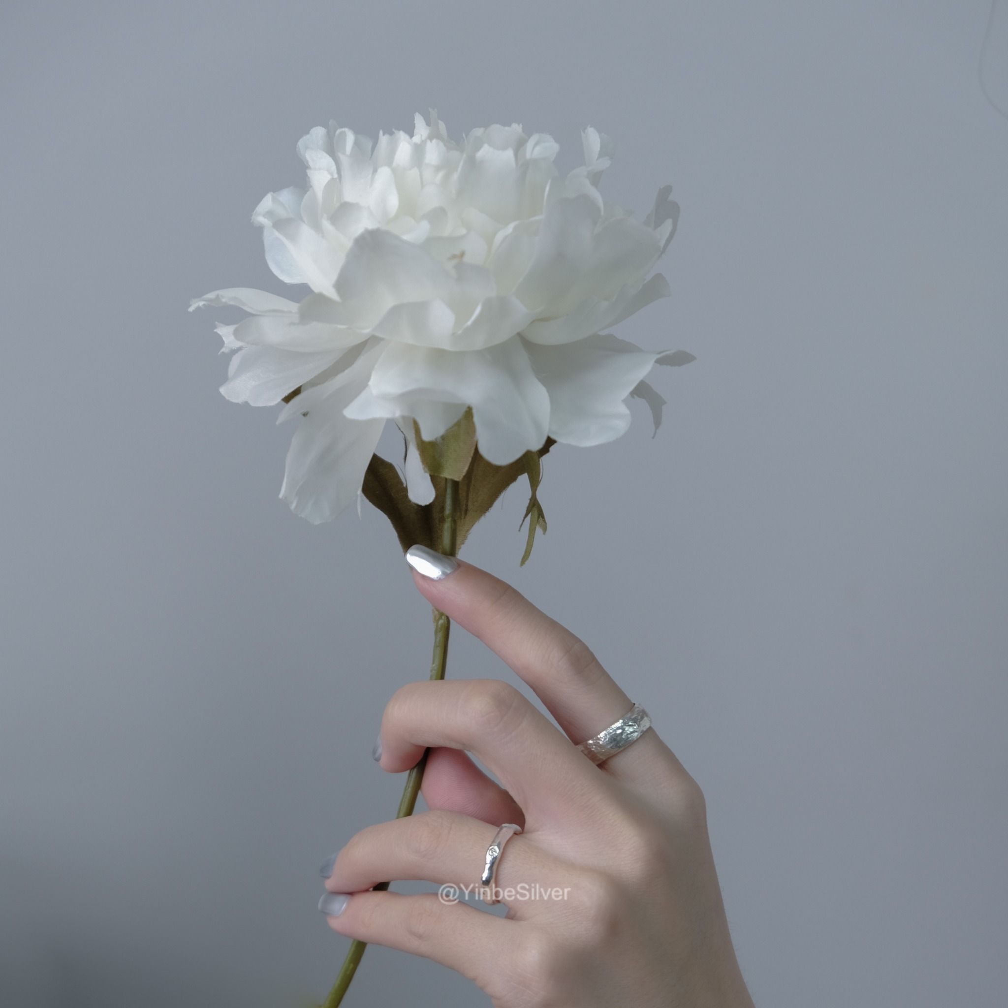  Nhẫn Bạc Đôi Eternity Yinbe Silver 