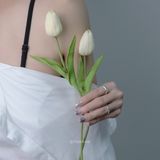  Nhẫn Bạc Đôi Eternity Yinbe Silver 