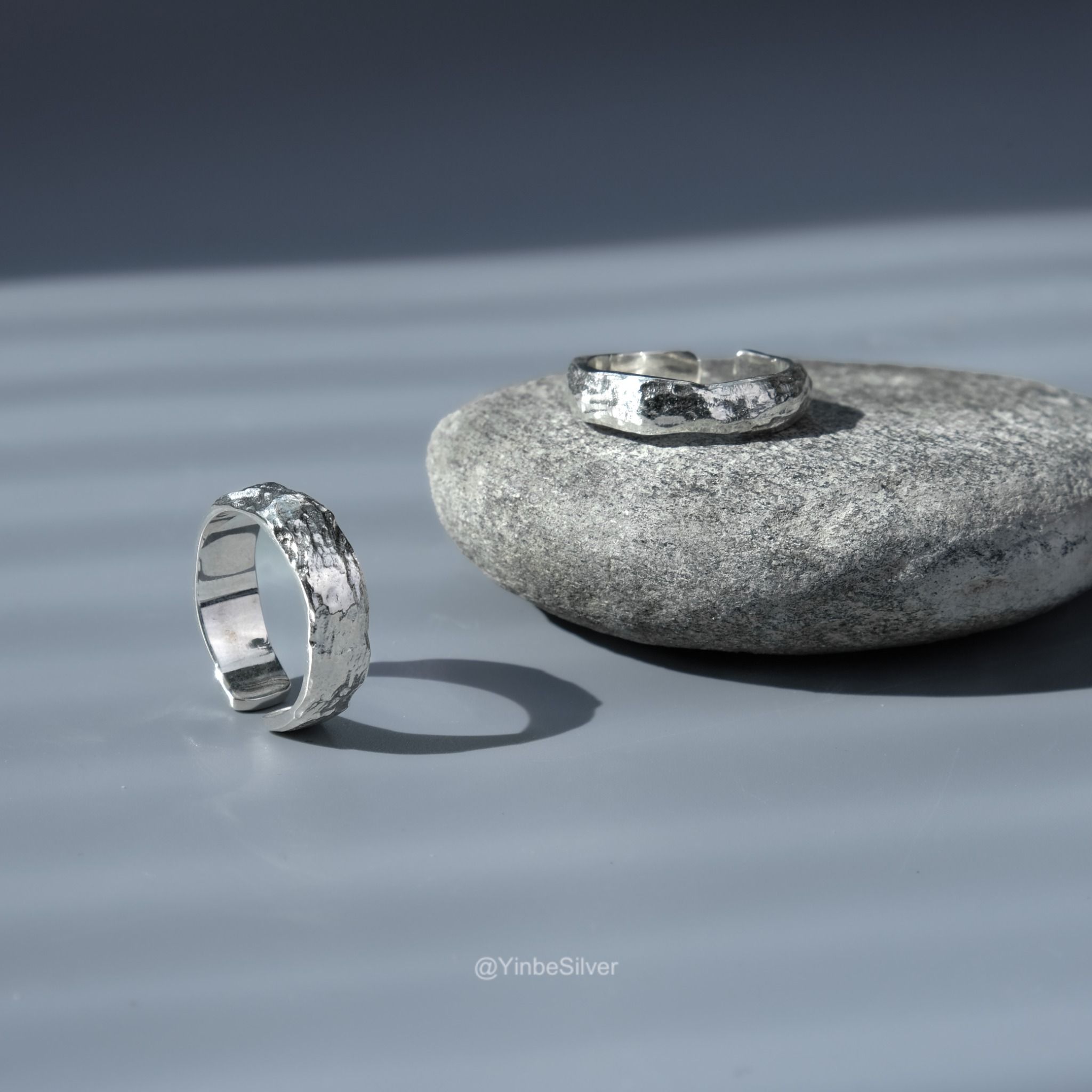  Nhẫn Bạc Đôi Eternity Yinbe Silver 