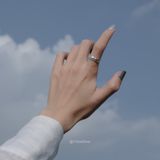 Nhẫn Bạc Nữ Eternity Yinbe Silver 