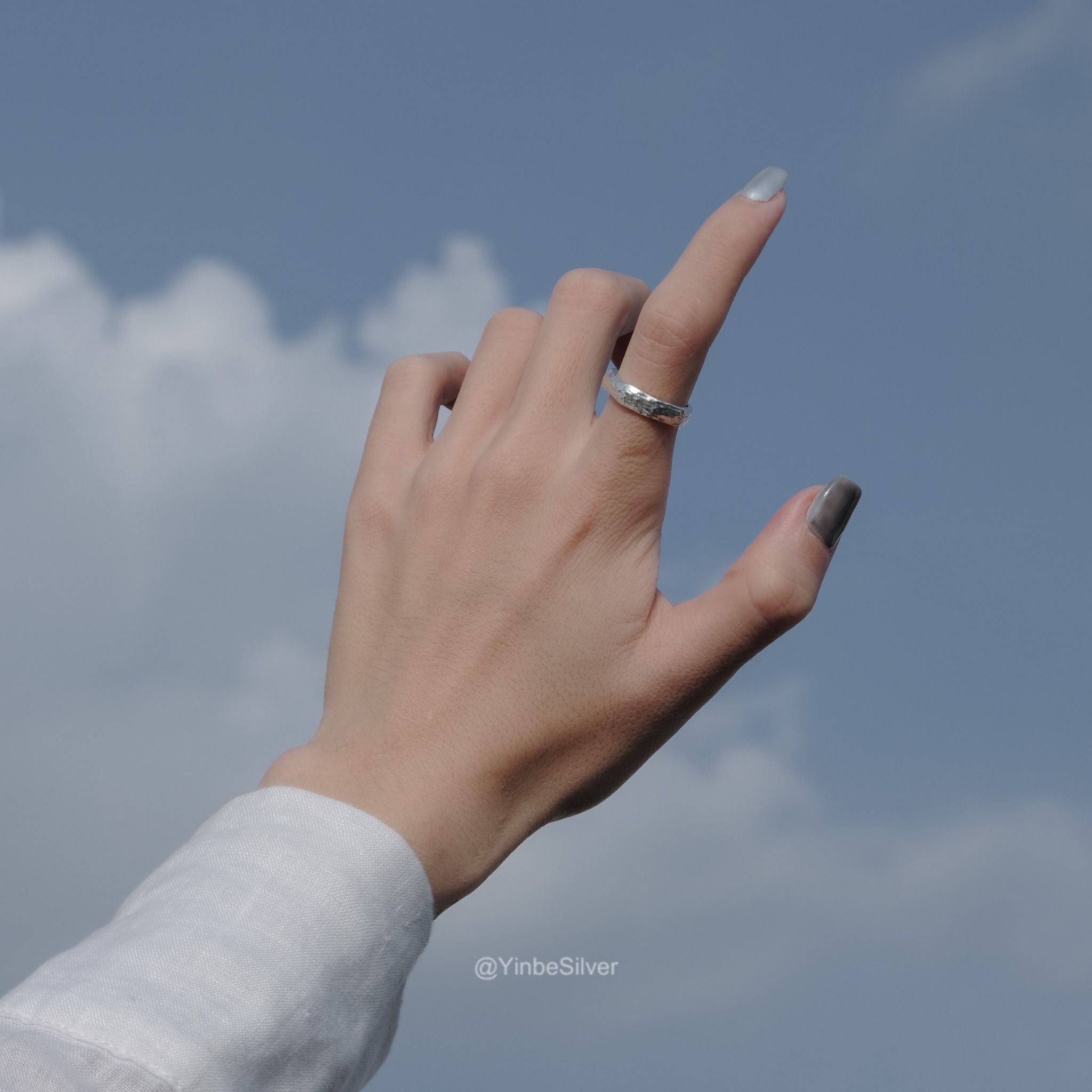  Nhẫn Bạc Nữ Eternity Yinbe Silver 