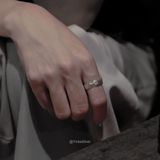  Nhẫn Bạc Nam Eternity Yinbe Silver 