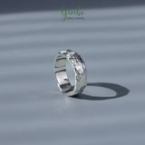  Nhẫn Bạc Nam Eternity Yinbe Silver 