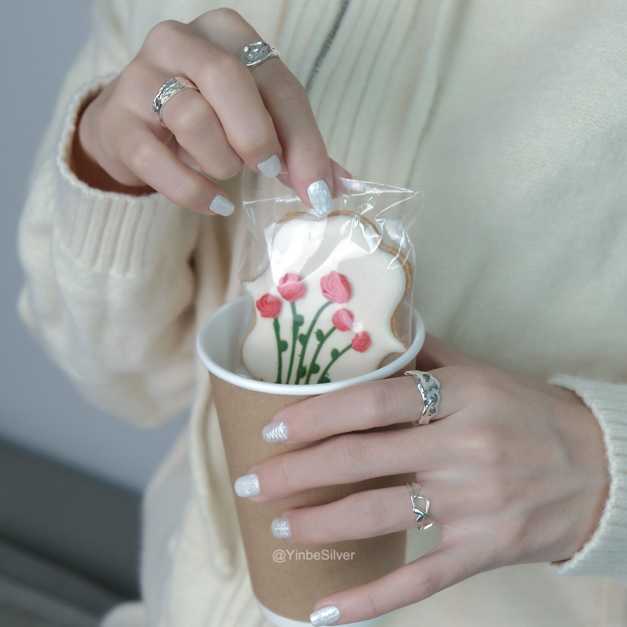  Nhẫn Bạc Nữ Heartique Yinbe Silver 