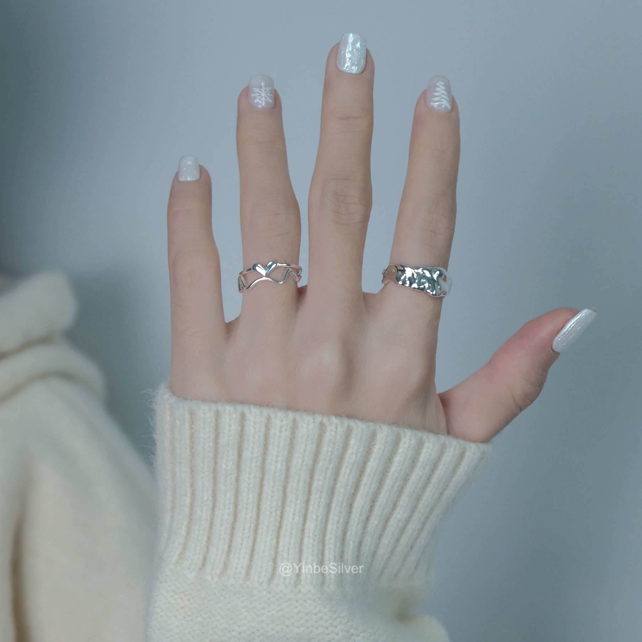  Nhẫn Bạc Nữ Heartique Yinbe Silver 