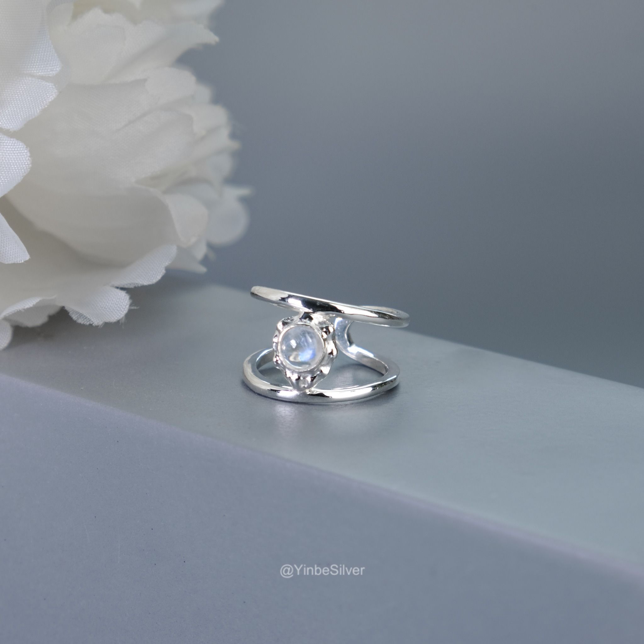  Nhẫn Bạc Nữ Serenity Yinbe Silver 