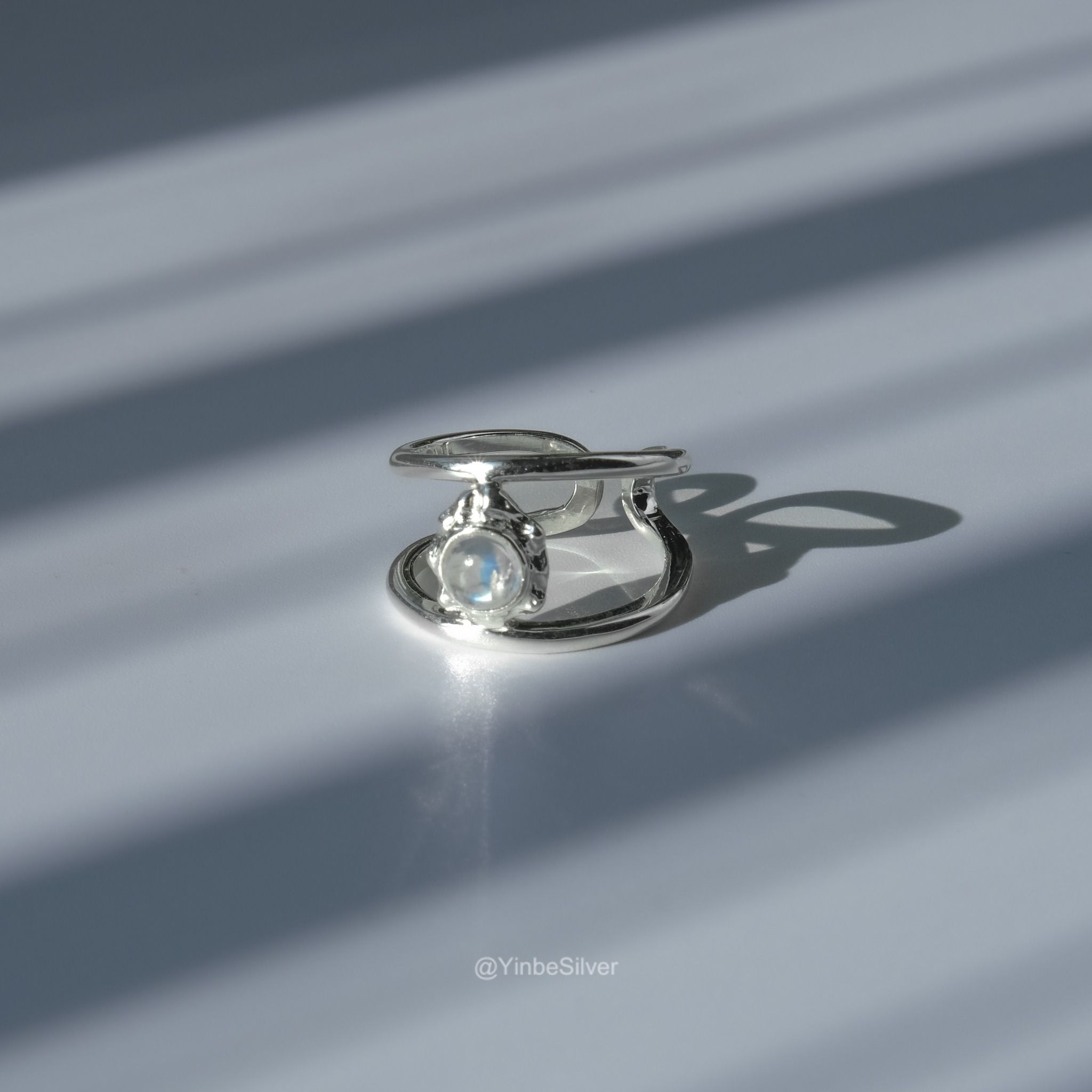  Nhẫn Bạc Nữ Serenity Yinbe Silver 