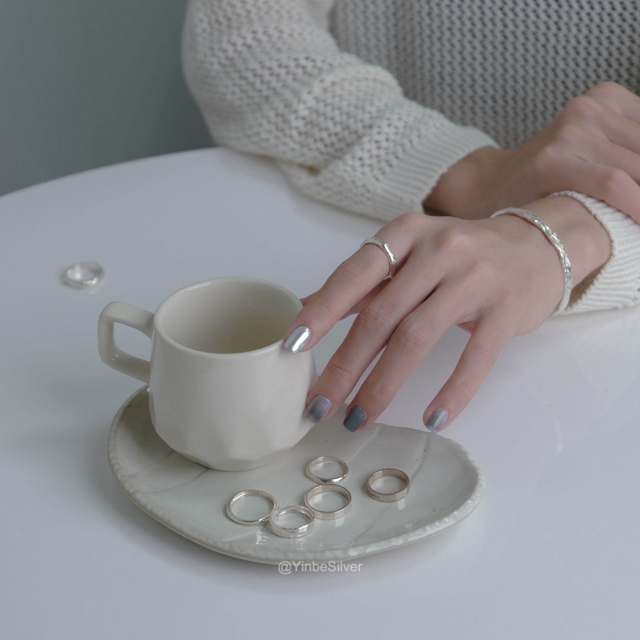  Nhẫn Bạc Nữ Timeless Yinbe Silver 