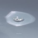  Nhẫn Nữ Bạc 950 Vân Mây Yinbe Silver 
