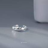  Nhẫn Nữ Bạc 950 Vân Mây Yinbe Silver 