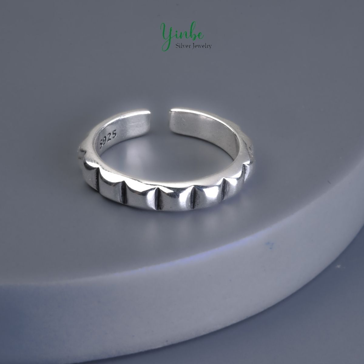  Nhẫn Bạc S925 Vertex Yinbe Silver 