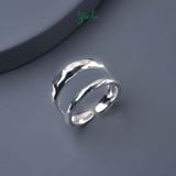 Nhẫn bạc S925 Dreamy Vein Yinbe Silver 