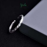  Nhẫn Bạc S925 Stone Vein Yinbe Silver 